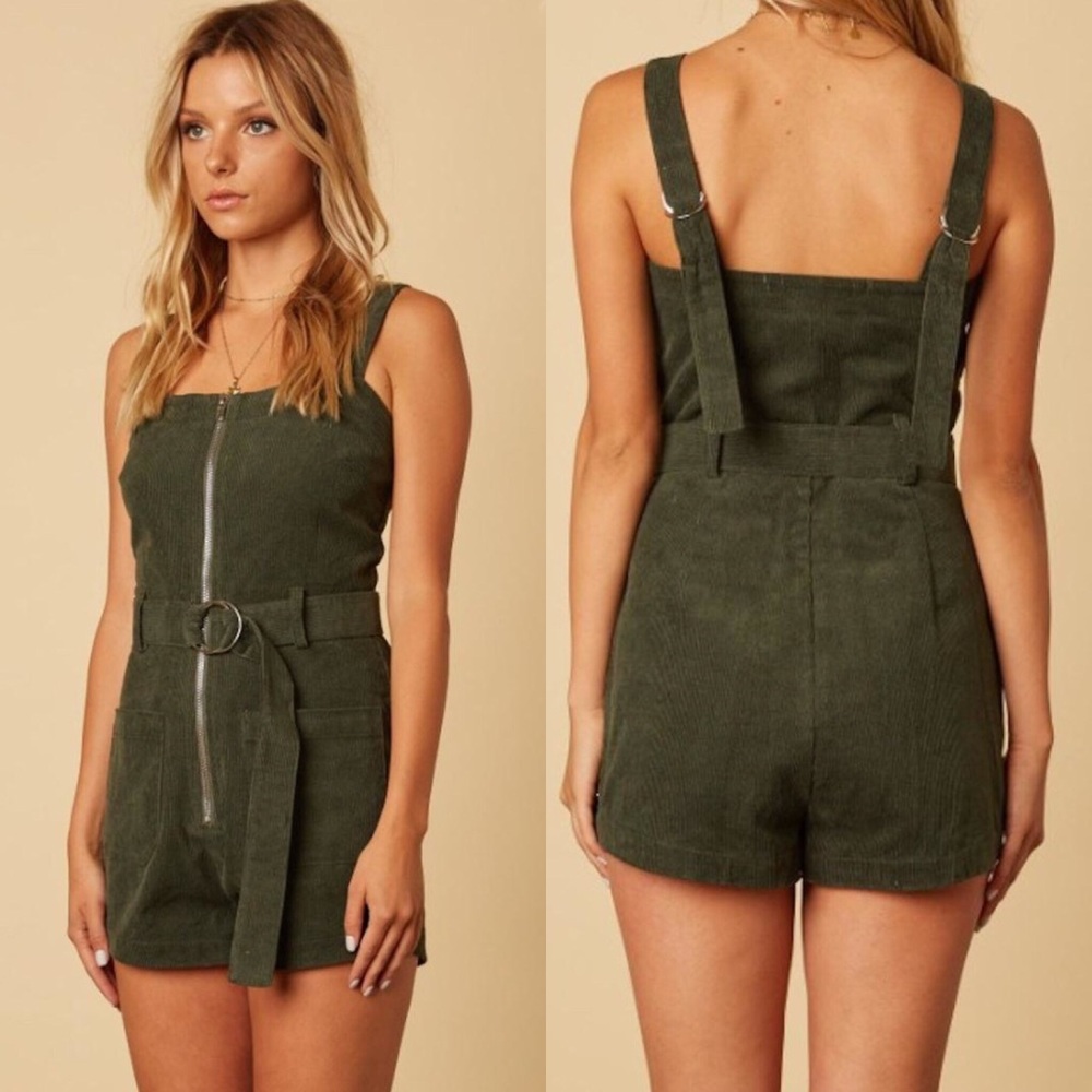 Cotton Candy Corduroy romper